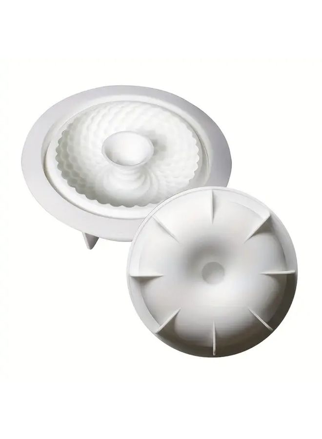 Sakya Fruit Silicone Round Baking Mold Food Grade Reusable Durable Cake Mold - Image 2