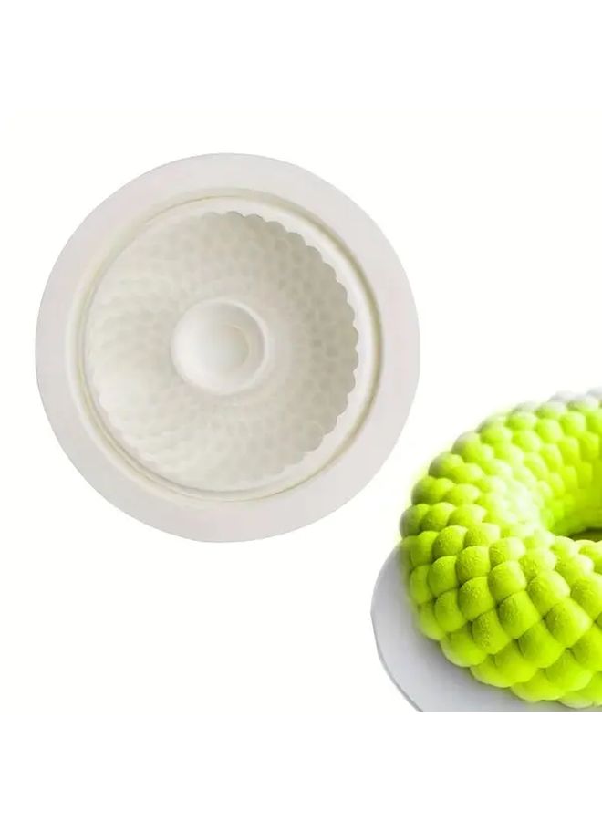 Sakya Fruit Silicone Round Baking Mold Food Grade Reusable Durable Cake Mold - Image 1