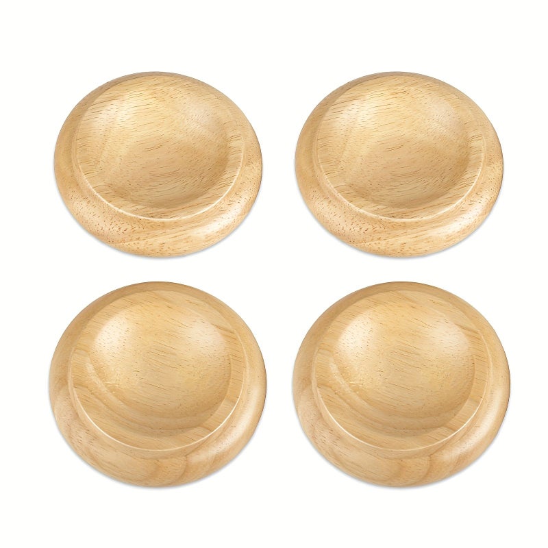 Solid Wood Upright Piano Caster Cups Furniture Protectors For Hardwood Floors - Image 5