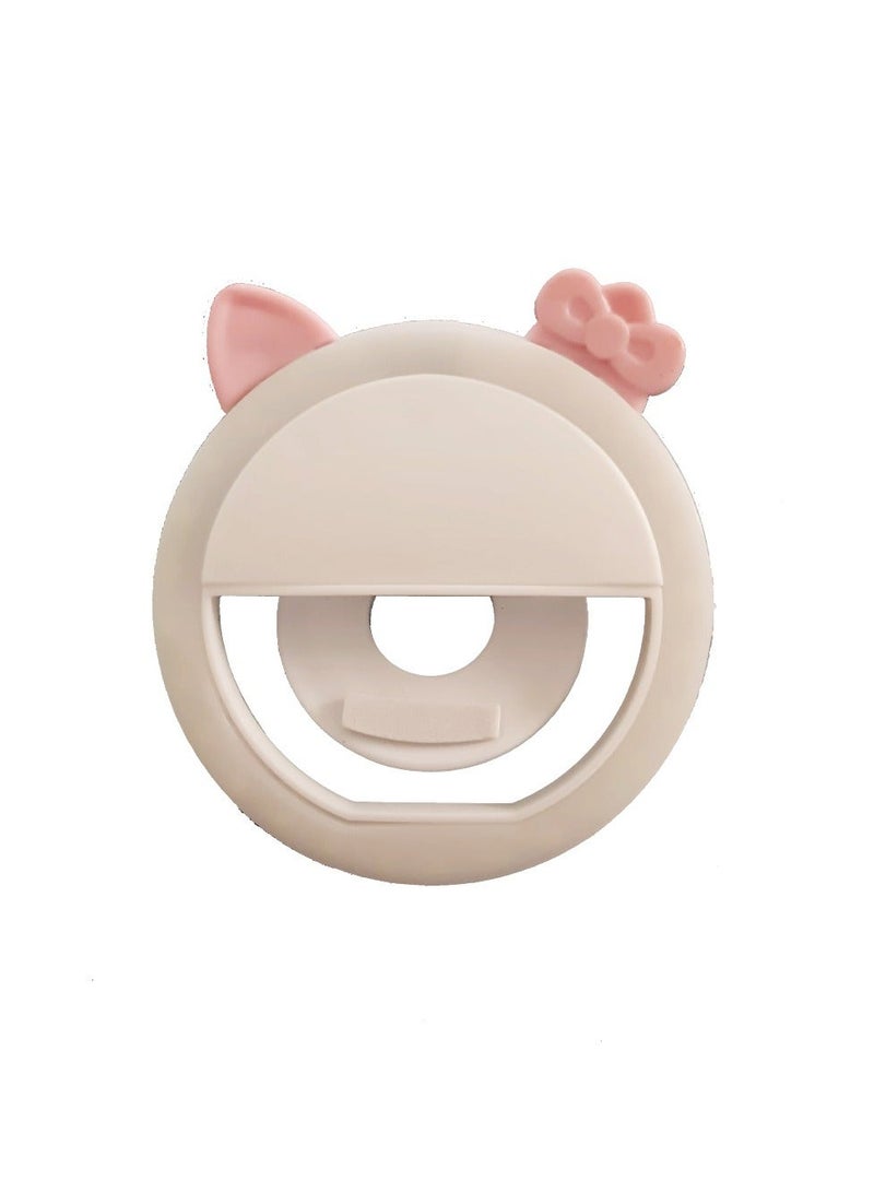 3-level selfie ring light for mobile phones, used as a selfie light and video calls, suitable for all sizes of mobile phones, tablets and laptops - Image 2