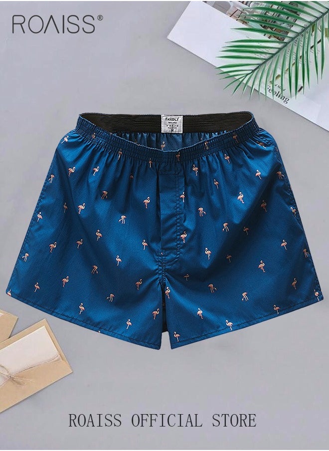 roaiss - 2 Pack Men Arrow Pants Men Cotton Loose Boxer Briefs Men Casual Furniture Comfort Cotton Briefs Large Size Men Briefs - Image 1