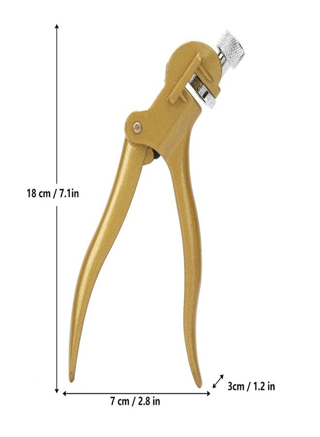 Chazcool Saw Set Plier, Hand Saw Setting Tool, Sawset Sawtooth Puller Carpentry DIY Accessories, Woodwork Hand Tools Sawset Puller for Woodworker Sawblade Saw Tooth - Image 2