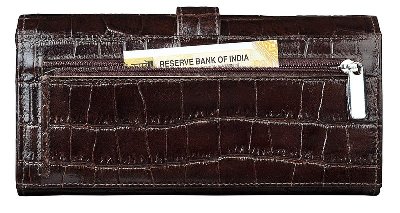 URBANFOREST محفظة داني براون الجلدية للنساء - Image 4