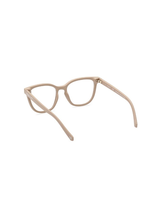 GANT Ga4138 Square Injected Frames For Women Size 53, Matte Beige - Image 3