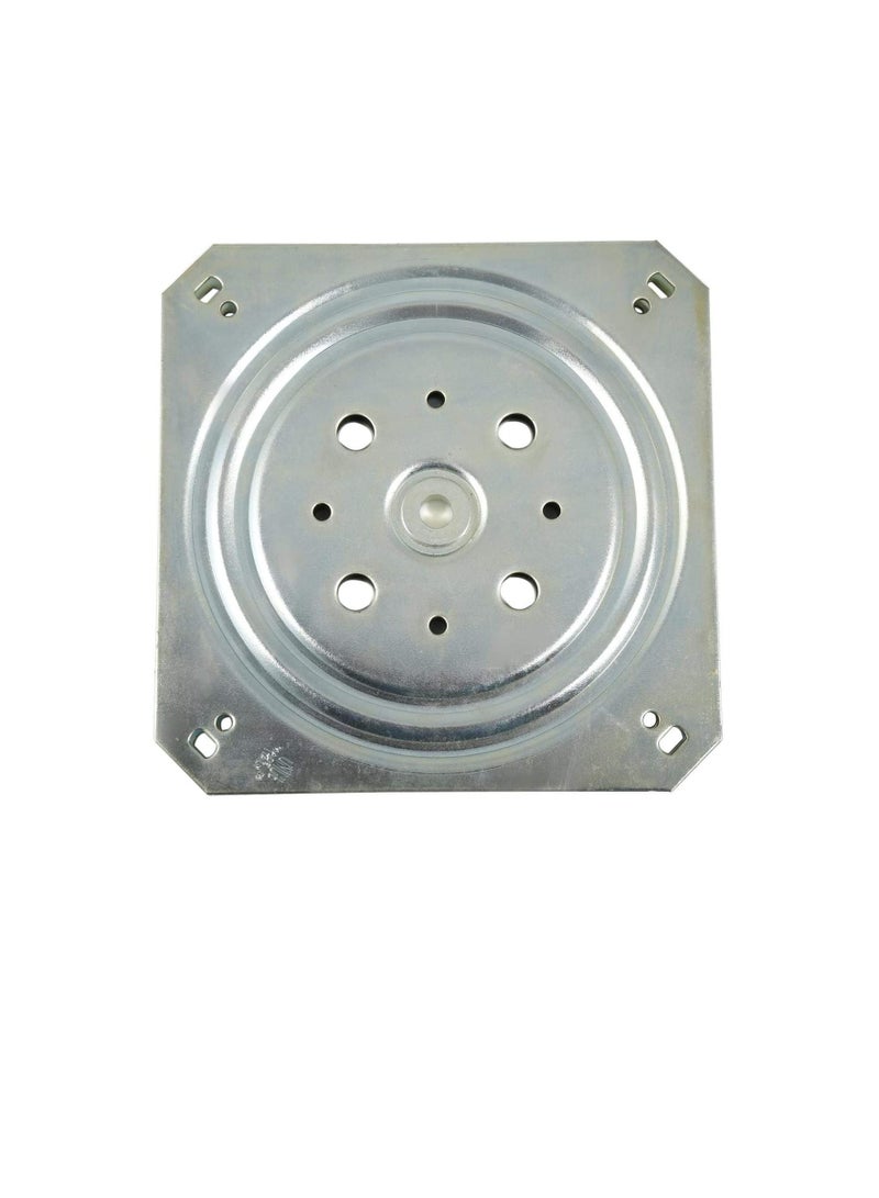 Robustline Steel Revolving Swivel Plate - Silver, 6 inch - Image 1