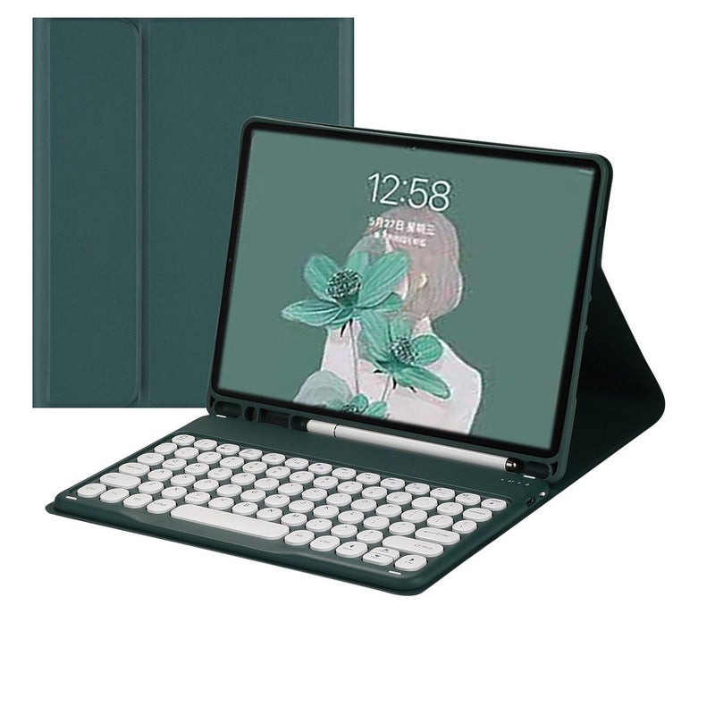 For Samsung S9Fe Tablet Protective Case With Pen Slot Mute Bluetooth Keyboard Office Magnetic Split Keyboard - Image 1