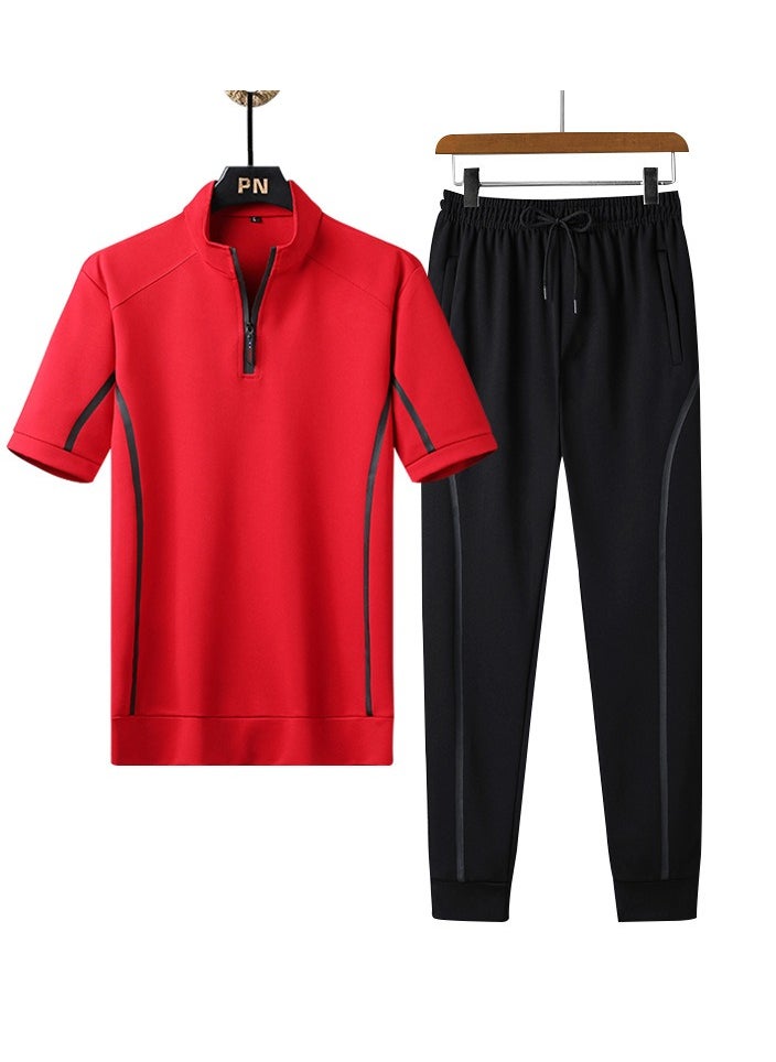 KUYING - New Two-Piece Casual Sports Set - Image 1