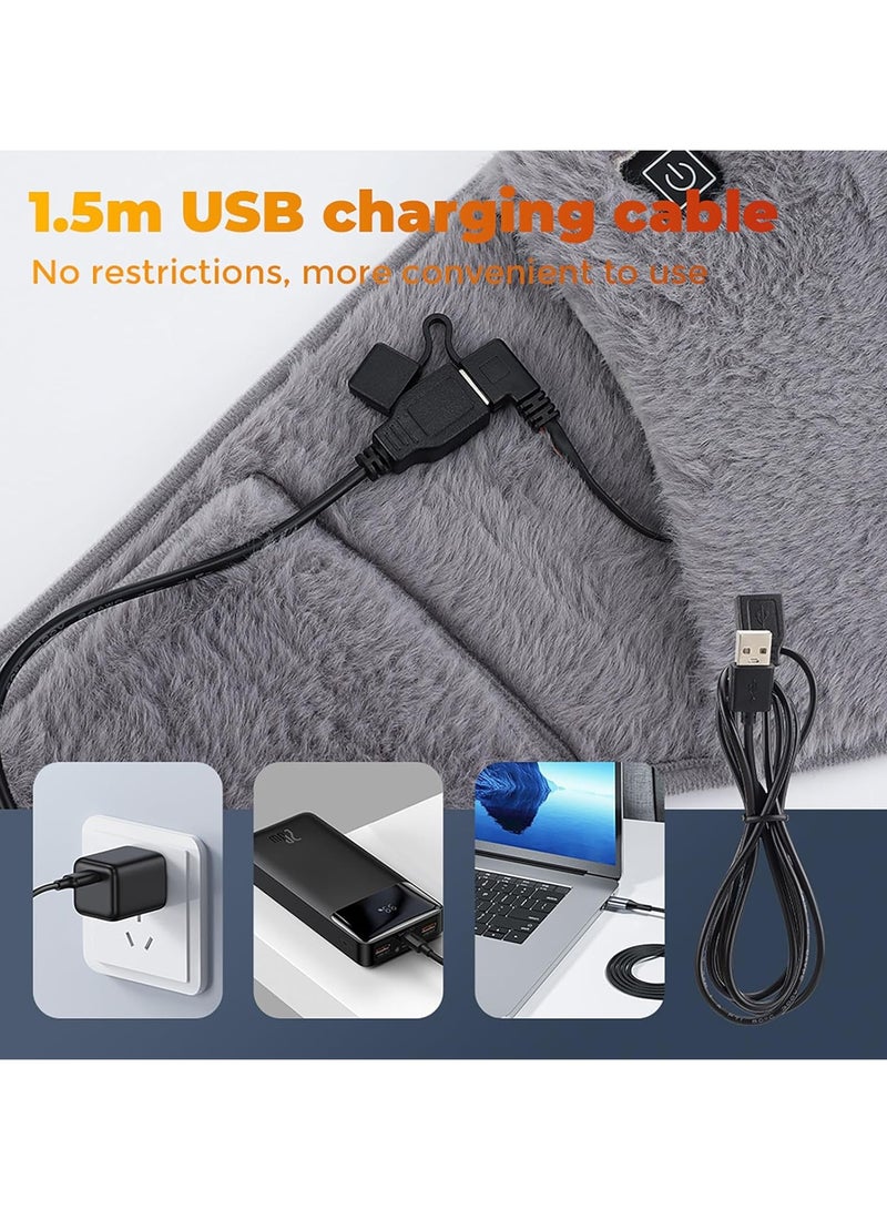 general USB powered heated waistband with handbag heating pad electrically heated waistband for menstrual cramps body joint pain three temperature control - Image 3