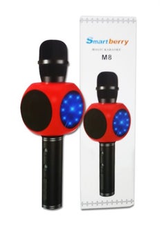 Smart Berry Gold Wireless Bluetooth Karaoke Microphone – Rechargeable, Built-in Speaker, Compatible with iOS & Android for Parties & Singing  - Image 1