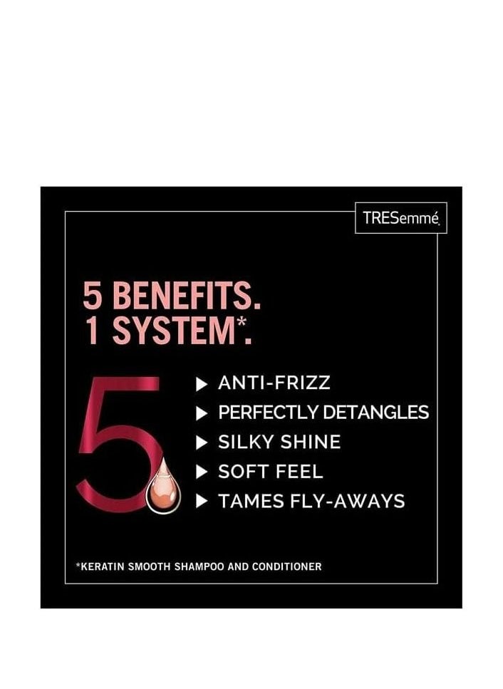 TRESemmé - Tresemme Keratin Smooth Shampoo 400ml with Marula Oil - Image 1
