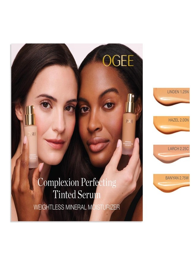 Ogee Complexion Perfecting Liquid Foundation - Lightweight Tinted Moisturizer For Face (Linden 1.25N - Light Beige, Neutral Undertone) - with Vitamin C & Jojoba Oil - Certified Organic & Made in USA - Image 5