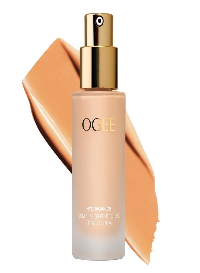 Ogee Complexion Perfecting Liquid Foundation - Lightweight Tinted Moisturizer For Face (Linden 1.25N - Light Beige, Neutral Undertone) - with Vitamin C & Jojoba Oil - Certified Organic & Made in USA - Image 1