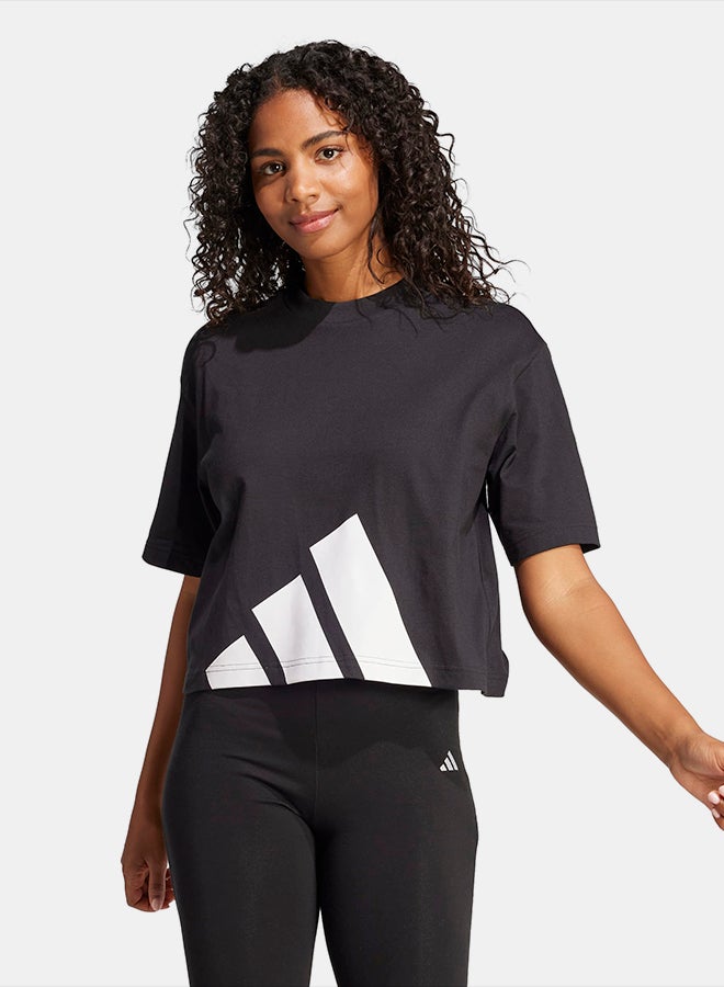 Adidas Essentials Big Logo Boyfriend T-Shirt - Image 1