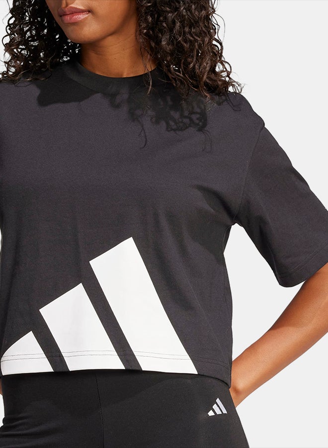 Adidas Essentials Big Logo Boyfriend T-Shirt - Image 5