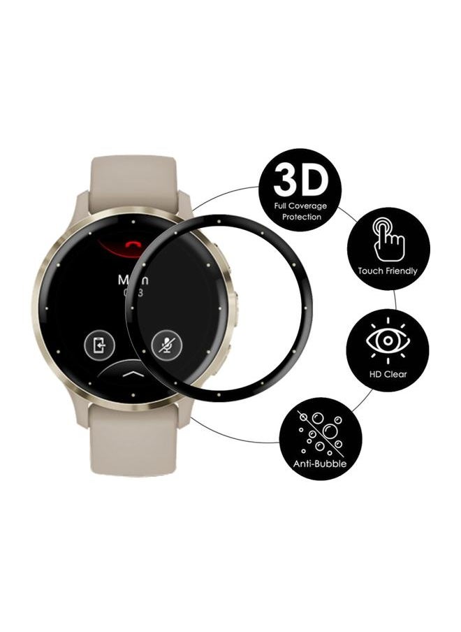 Green Tiger - Garmin Venu 3S ENKAY 3D Full Coverage Soft PC Edge Plus PMMA HD Screen Protector Film - Image 1