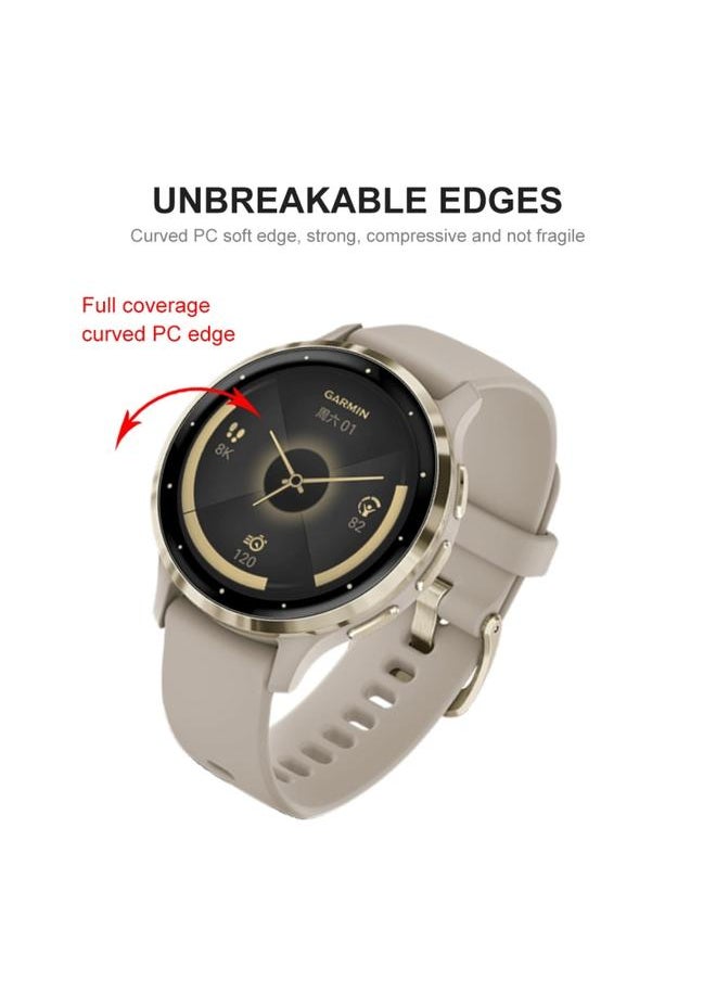 Green Tiger - Garmin Venu 3S ENKAY 3D Full Coverage Soft PC Edge Plus PMMA HD Screen Protector Film - Image 1