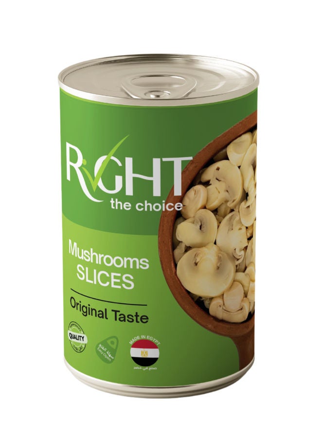 Right Sliced Mushroom- 400 Gram 