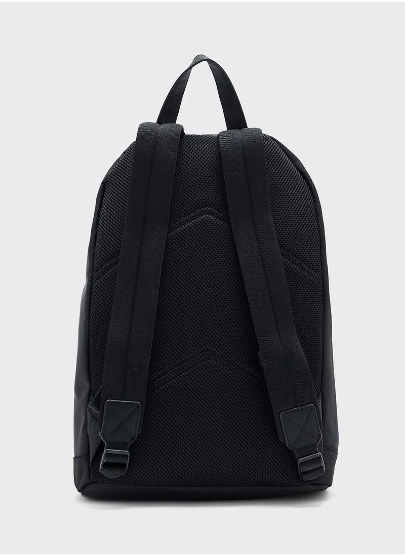 CALVIN KLEIN Logo Round Backpack