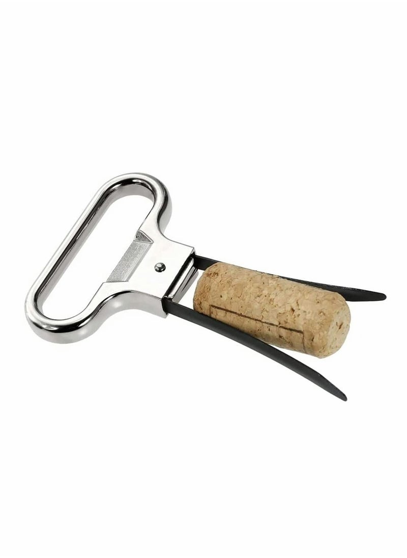 NIBEMINENT Bottle Opener Bundle of 2 Premium Two-Prong Corkscrew Remover All-in-one Cork Puller Damaged Old Set House Warming Gift  - Image 2