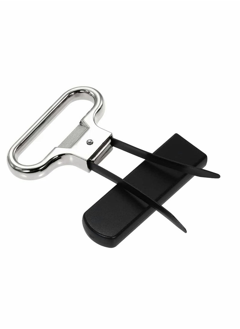 NIBEMINENT Bottle Opener Bundle of 2 Premium Two-Prong Corkscrew Remover All-in-one Cork Puller Damaged Old Set House Warming Gift  - Image 1