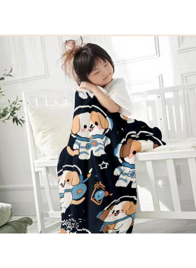 general Flannel thin blanket (warm and comfortable, suitable for sleep, gaming, dust removal and sandproof) 150cm*200cm - 828 - Image 3