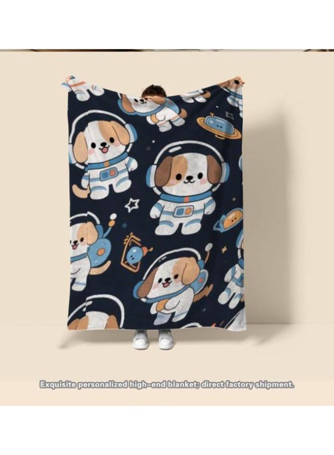 general Flannel thin blanket (warm and comfortable, suitable for sleep, gaming, dust removal and sandproof) 150cm*200cm - 828 - Image 4