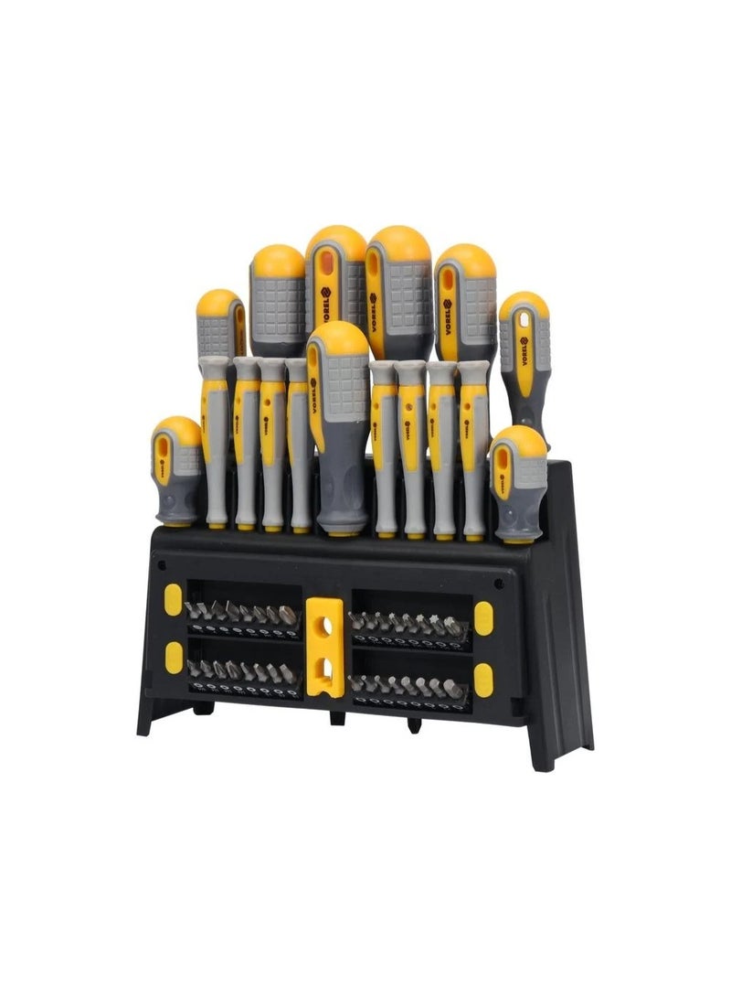 VOREL Screwdriver Set 48 Pieces - CRV 60780 - Image 1