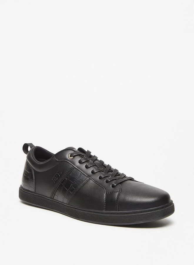 LBL by Shoexpress  Men'S Textured Lace-Up Sneakers for Men | Best Price UAE
