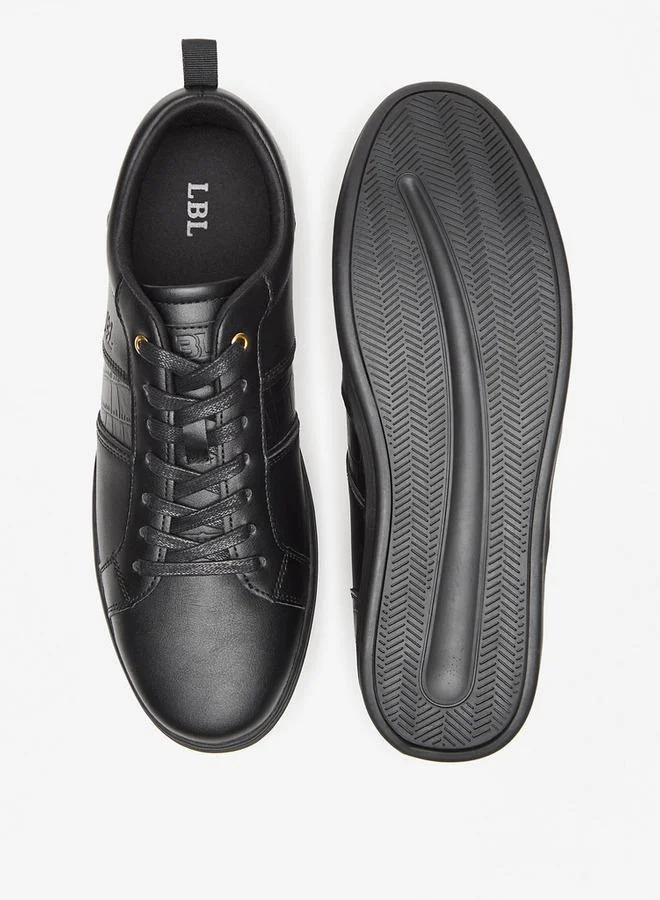 LBL by Shoexpress  Men'S Textured Lace-Up Sneakers for Men | Best Price UAE
