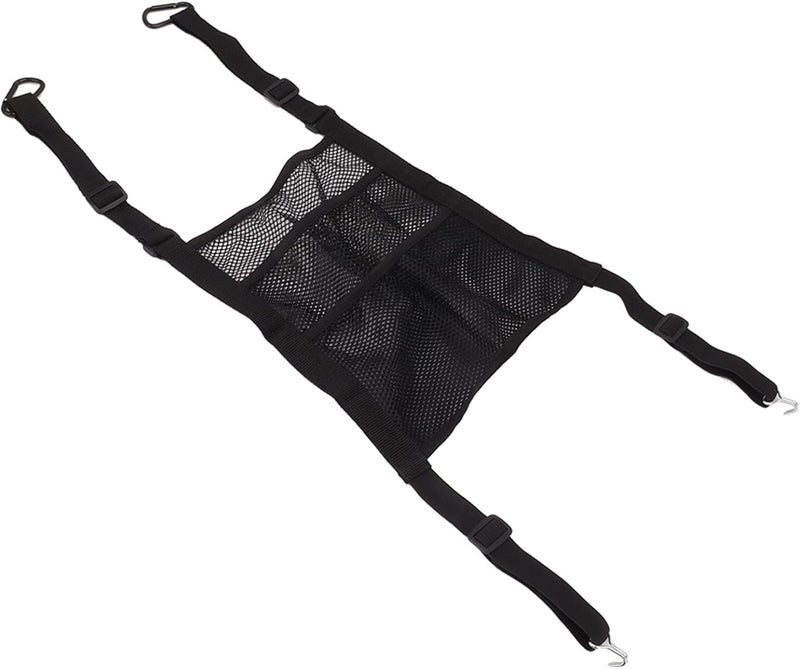 Car Net Bag Barrier 3 Layers Stretchable Universal Back Seat Mesh Organizer Dog Children Barrier for Cars SUV - Image 4