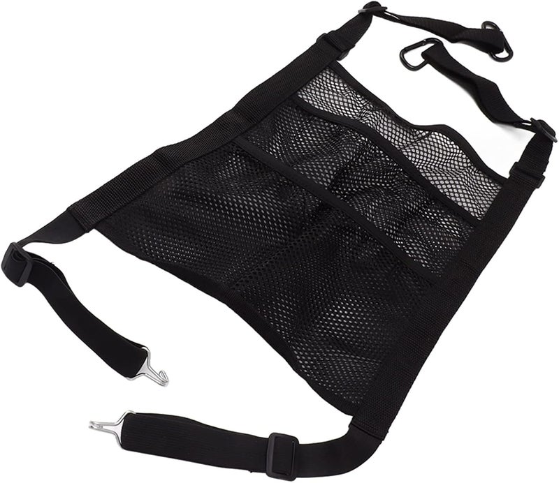 Car Net Bag Barrier 3 Layers Stretchable Universal Back Seat Mesh Organizer Dog Children Barrier for Cars SUV - Image 2