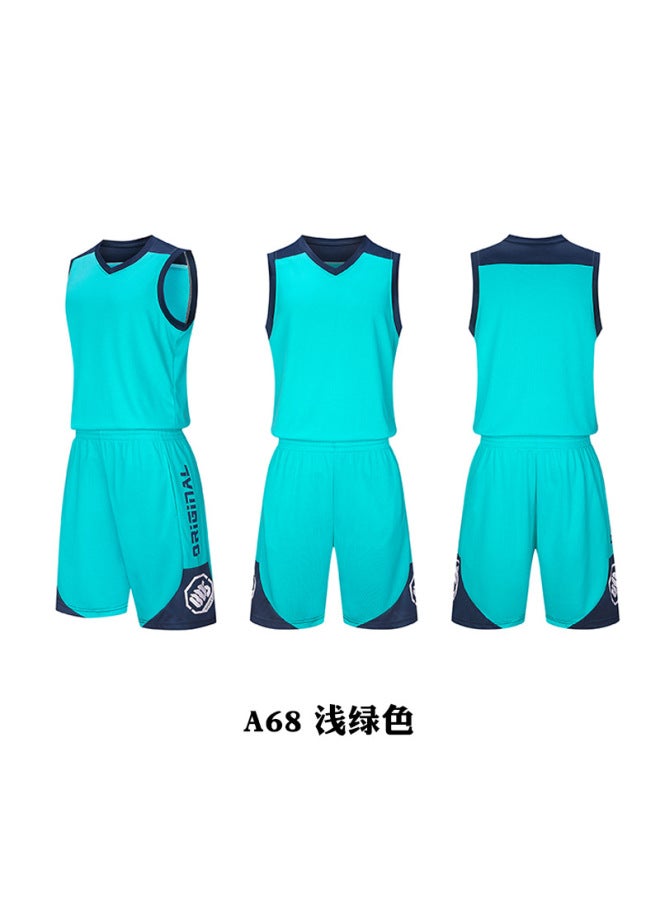 Children's Summer Training Camp Basketball Suit Toddler Jersey Support Printed Vest Sportswear Teenagers