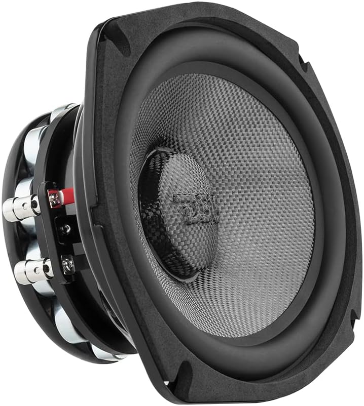 DS18 PRO-CF69.4NR 6 x 9 Inches Water Resistant Loudspeaker - Mid-Bass Carbon Fiber Cone and Neodymium Rings Magnet 500 Watts 4-Ohms - Image 1