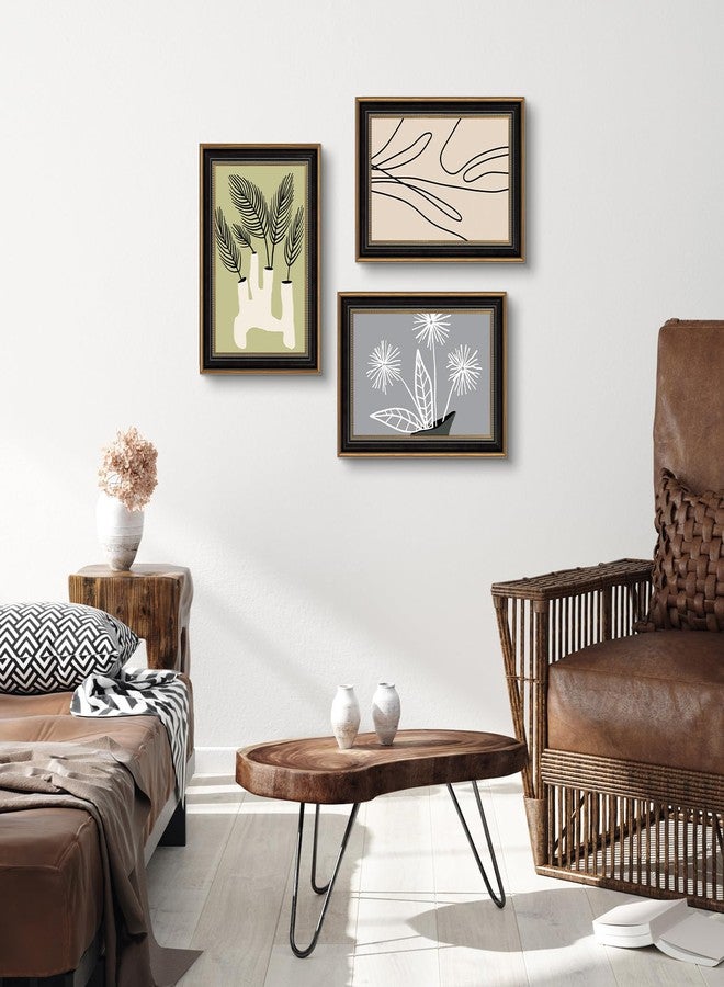 أوير إطار صور AUEAR، مقاس 12x18، بدون إطار داخلي، طراز عتيق، للتعليق على الحائط (أسود وذهبي مزخرف) - Image 4