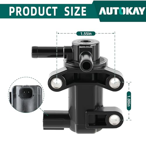 AUTOKAY صمام تنفيس الكانستر AUTOKAY 36162-RAA-A01 يناسب هوندا أكورد 2.4L 2003-2007/ عنصر 2003-2011/ لأكورا TSX 2004-2005 - Image 5