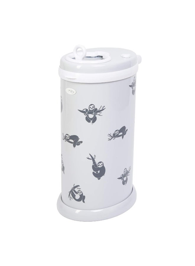 ubbi ملصقات أوبّي سلوث القابلة للإزالة واللصق، ملصق زخرفي لسلة الحفاضات أو غرفة الأطفال - Image 1