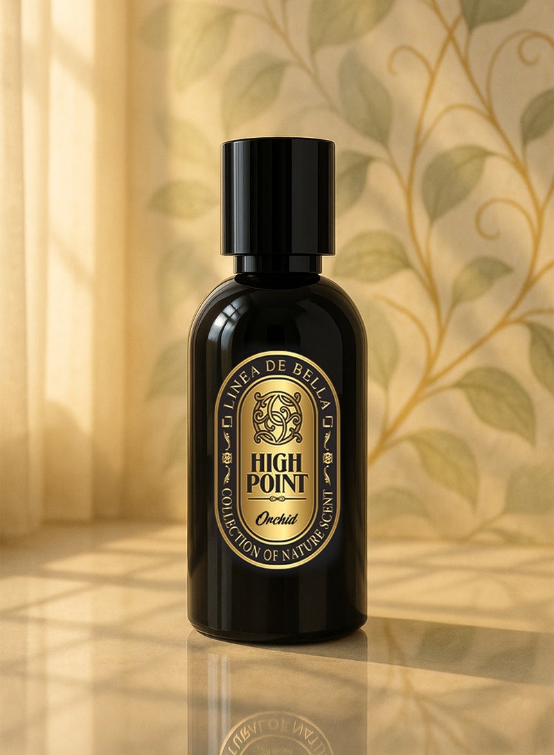 Linea De Bella Highpoint Collection Orchid 30ML | Elegant Unisex Perfume with Musky Floral Accents | Eau de Perfume for Men & Women - Image 2