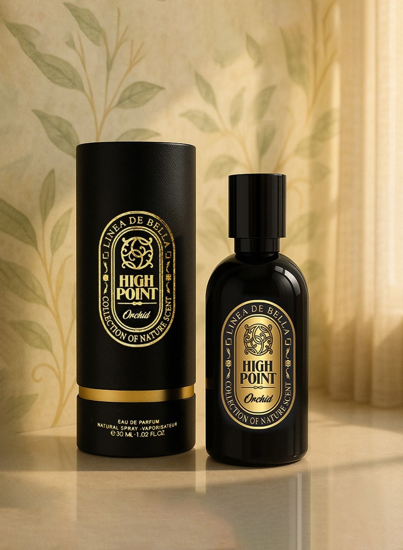 Linea De Bella Highpoint Collection Orchid 30ML | Elegant Unisex Perfume with Musky Floral Accents | Eau de Perfume for Men & Women - Image 3