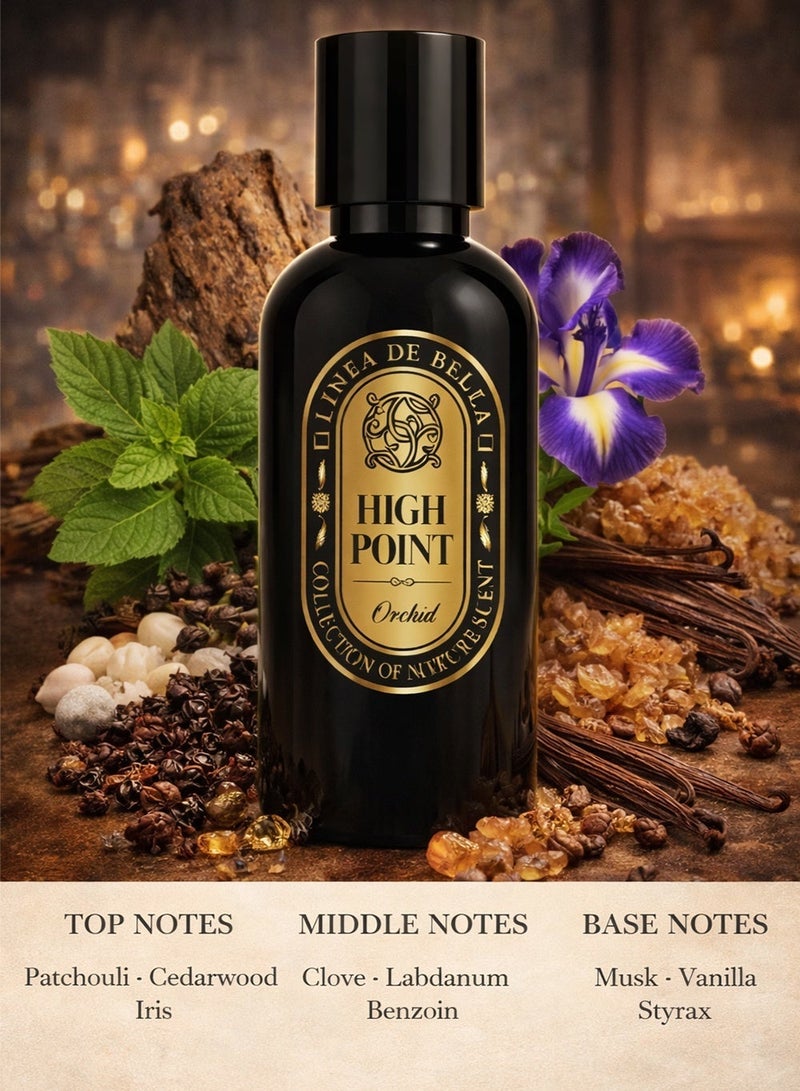 لينيا دي بيلا مجموعة هاي بوينت أوركيد، ٣٠ مل | عطر أنيق للجنسين بلمسات زهرية مسكية | أو دو برفيوم للرجال والنساء - Image 3