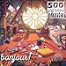 Buffalo Games Bonjour Brittnie Ortega Messy Room 500 Piece Jigsaw Puzzle for Adults Challenging Puzzle Perfect for Game Nights Finished Size is 2125 x 1500 - Image 4