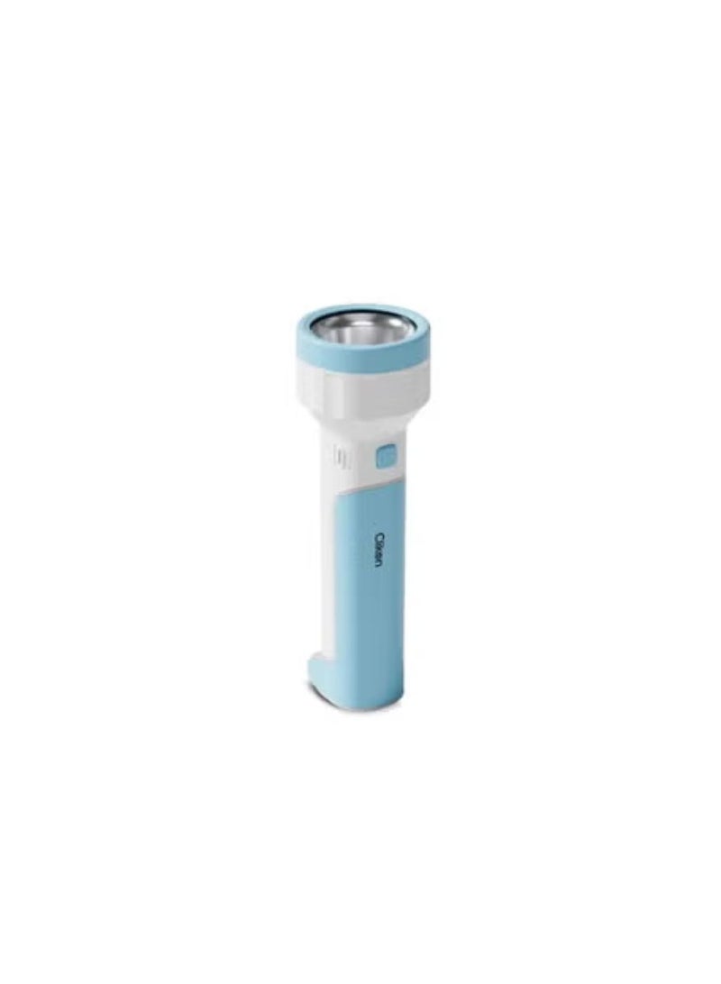 Clikon Rechargeable Torch 2 in 1 Flashlight & Table Lamp, Portable Emergency Light, DC 5V 1A Charging, White & Blue, CK8325 - Image 2
