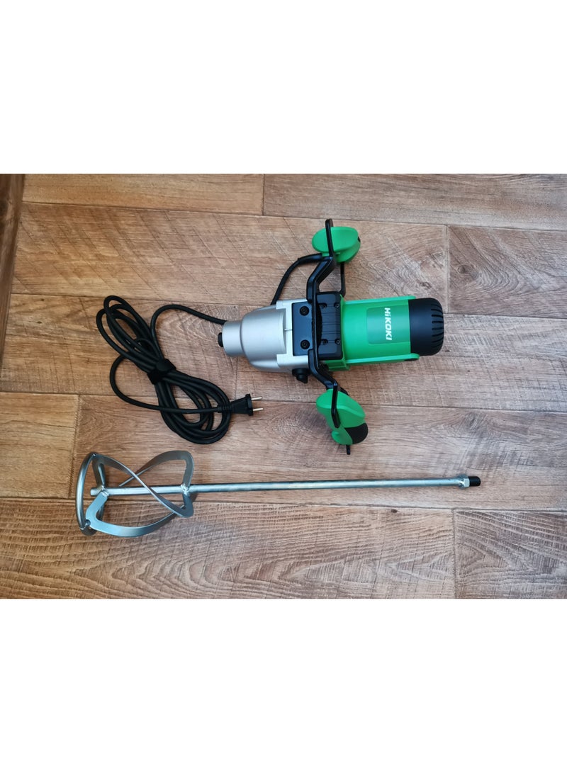 Hikoki خلاط هيكوكيم UM16VST2E6Z ثقيل الوزن، 160 مم مجداف، محرك قوي 1600 واط، خيط M14، تحكم في السرعة المتغيرة، 5.7 كجم – أداة احترافية لخلط الملاط، الأسمنت، الطلاء والجبس - Image 2