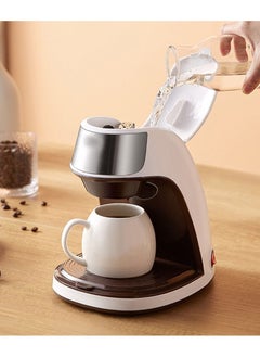 Home Office Electric Small Coffee Machine 220V Tea Brewing Machines Easy to Clean Portable Semi-Automatic Drip Coffee Machine