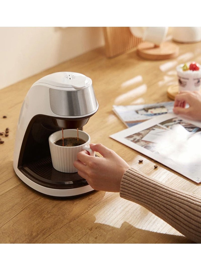 KONKA - Home Office Electric Small Coffee Machine 220V Tea Brewing Machines Easy to Clean Portable Semi-Automatic Drip Coffee Machine - Image 1