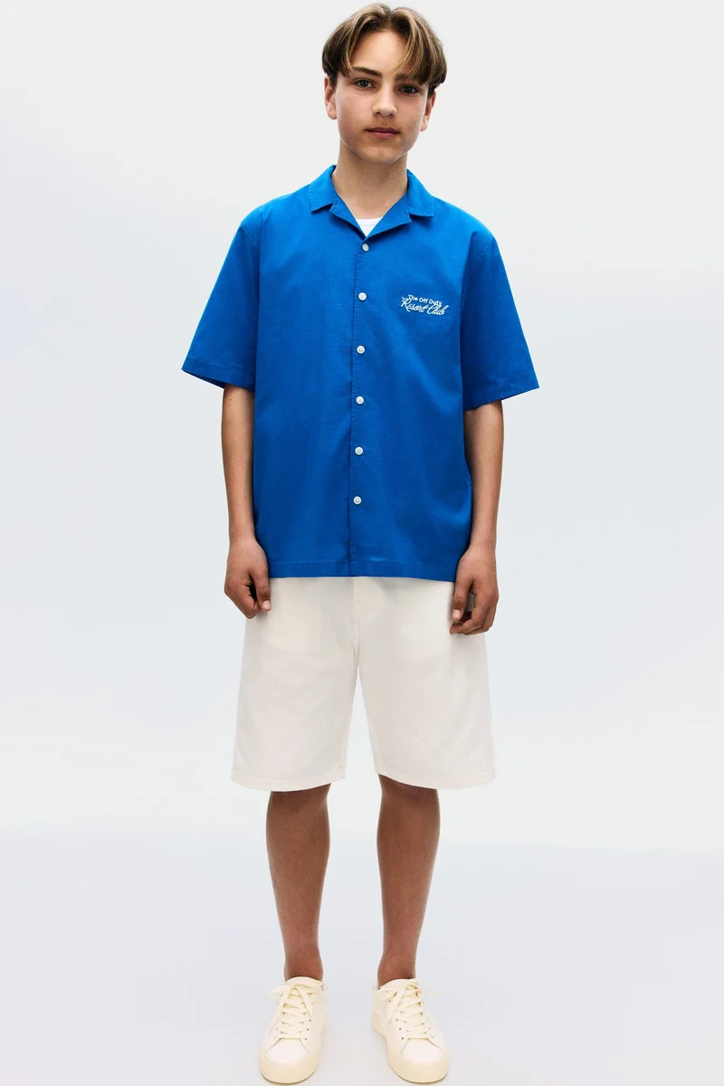 H&M Cotton resort shirt