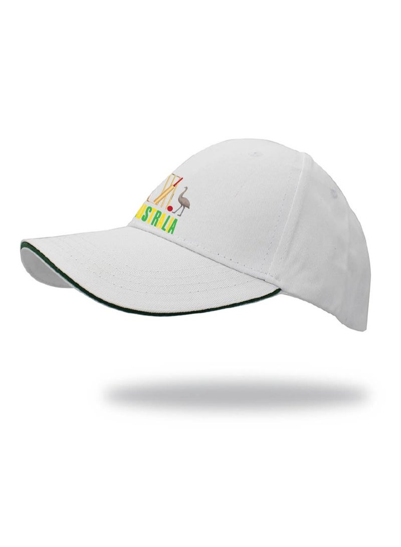 قبعة كريكيت لمشجعي الرياضة الأسترالية - قبعة بإغلاق مشبك معدني قابل للتعديل للرجال والنساء - قبعات كريكيت رياضية أسترالية للمشجعين - قبعة كريكيت للجنسين لمباريات الكريكيت - مثالية للاستخدام اليومي - Image 4