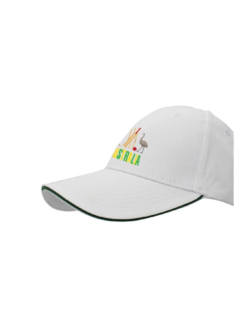 قبعة كريكيت لمشجعي الرياضة الأسترالية - قبعة بإغلاق مشبك معدني قابل للتعديل للرجال والنساء - قبعات كريكيت رياضية أسترالية للمشجعين - قبعة كريكيت للجنسين لمباريات الكريكيت - مثالية للاستخدام اليومي - Image 5