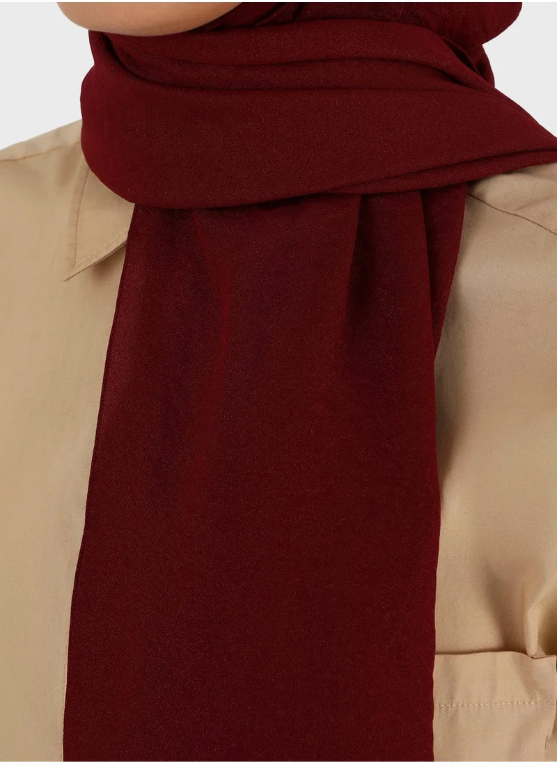 Tuva Shawl by Modanisa Crepe Shawl