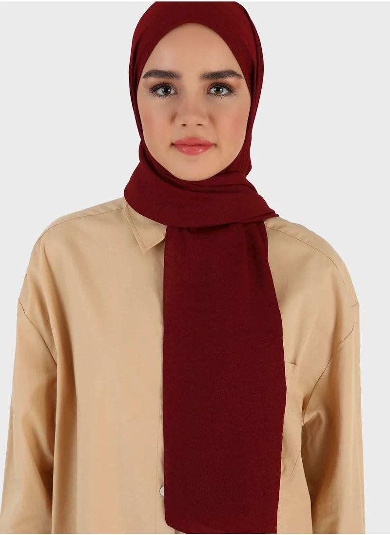 Tuva Shawl by Modanisa Crepe Shawl