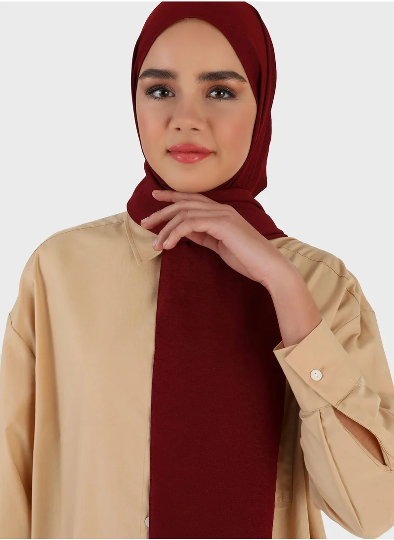 Tuva Shawl by Modanisa Crepe Shawl